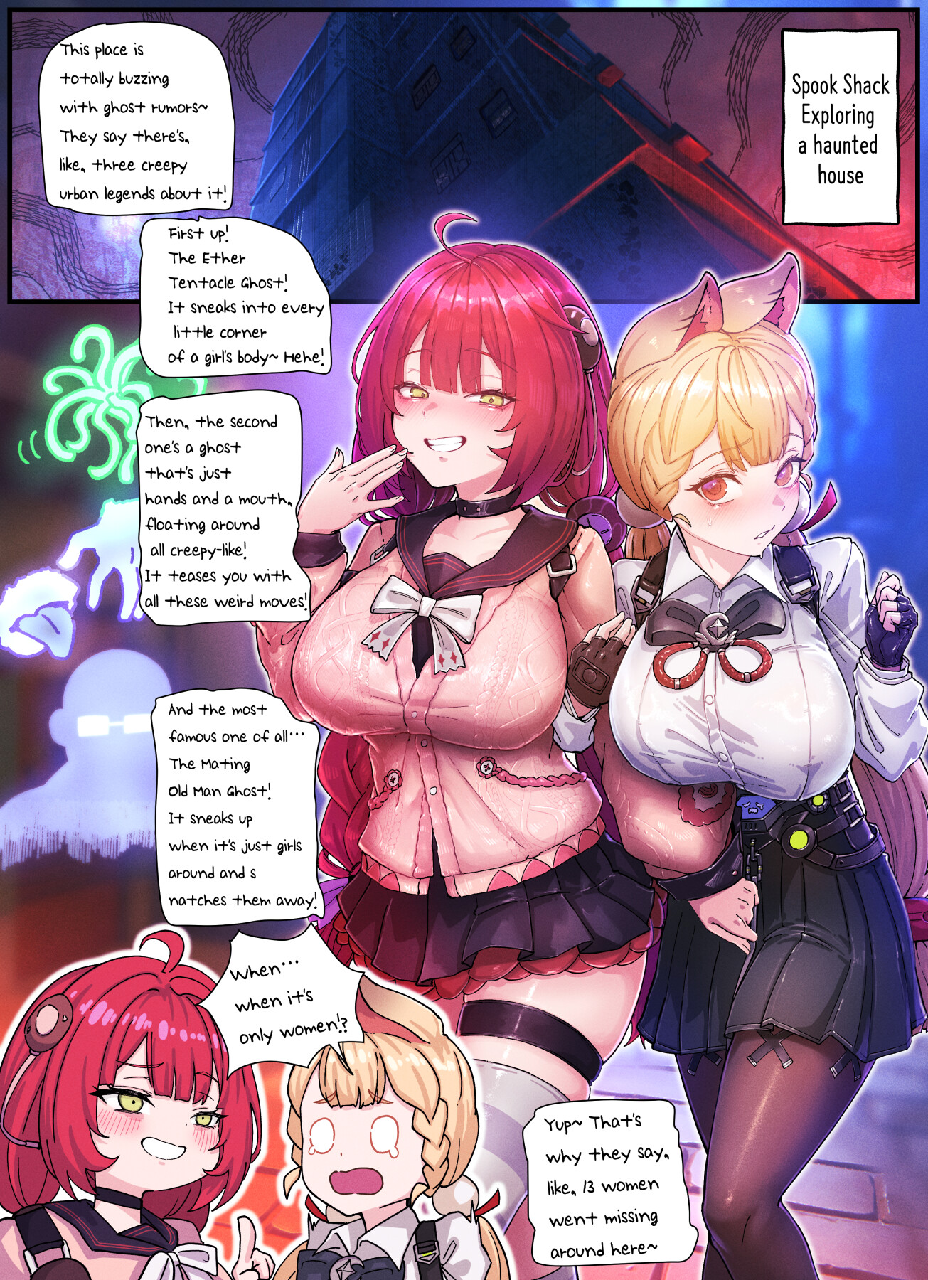 Hentai Manga Comic-Z.Z.Z Gravure #3: Yuzuha & Alice-Read-2